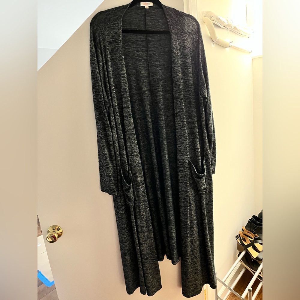 Womens LulaRoe Sarah Duster Cardigan Size XL